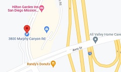 map of Genesee Medical Group office building at 3800 Murphy Canyon Road in San Diego