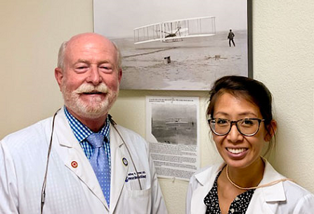 Doctor Jeffrey Dysart and Doctor Tam Tran